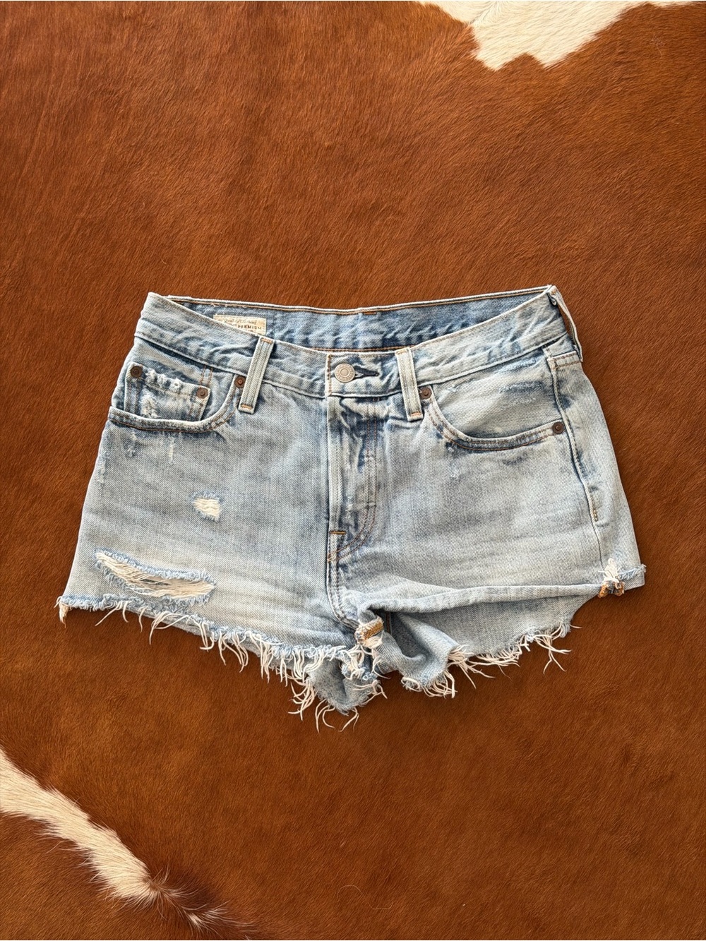 Levi's 501 cutoff shorts size 25